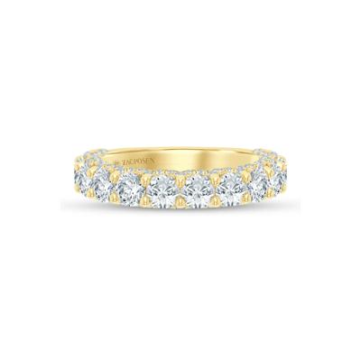 Lab Grown Diamond Wedding Band in 14K Yellow Gold (2 ct. tw.)