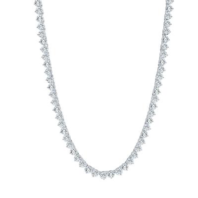 Lab Grown Diamond Tennis Necklace in 14K White Gold (10 ct. tw.)