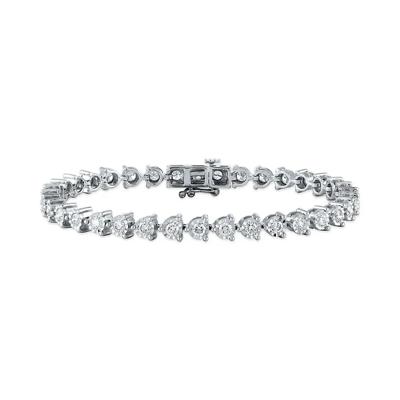 3 ct. tw. Diamond Tennis Bracelet in 10K White Gold