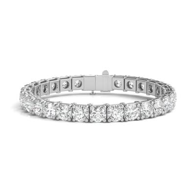 Lab Grown Diamond Tennis Bracelet in 14K White Gold, 7” (21 ct. tw.)