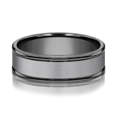 Men's Edge Band in Tantalum, 7MM