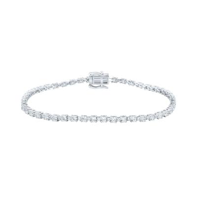 Lab Grown Diamond Tennis Bracelet in 10K White Gold (3 ct. tw.)