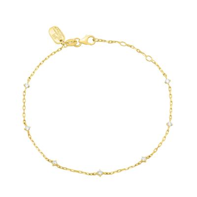 Lab Grown Diamond Bracelet in 10K Yellow Gold (1/4 ct. tw.)