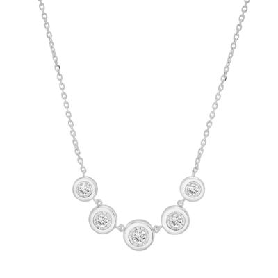 Diamond Necklace in Sterling Silver (1/2 ct. tw.)
