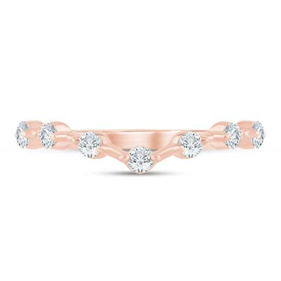 Lab Grown Diamond Contour Enhancer in 14K Rose Gold (1/3 ct. tw.)