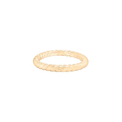 Rope Twist Eternity Band in Vermeil