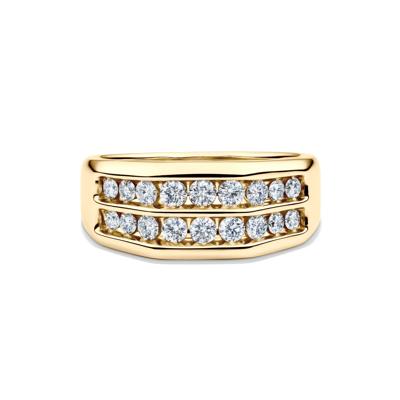 Men's 1 ct. tw. Diamond Band in 10K Yellow Gold