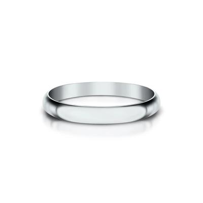 Wedding Band in Platinum, 2MM