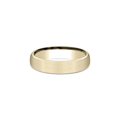 Wedding Band in 14K Yellow Gold, 4.5MM