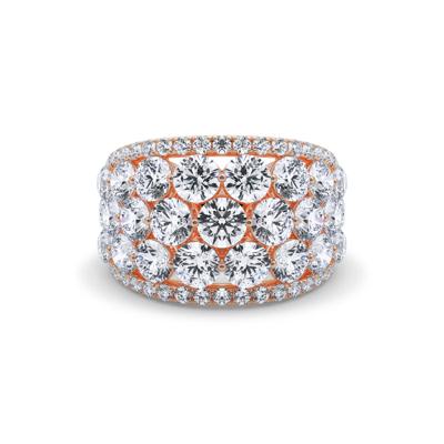 Lab Grown Diamond Anniversary Band in 14K Rose Gold (4 ct. tw.)