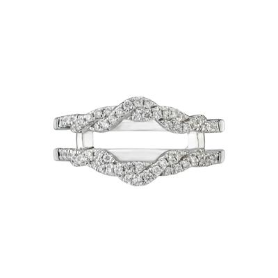 Diamond Insert in 14K White Gold (1/4 ct. tw.)