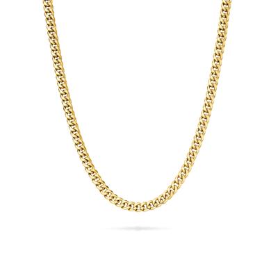 Miami Cuban Link Chain in 14K Yellow Gold, 24”