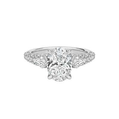 Cali Lab Grown Diamond Engagement Ring in 14K White Gold (3 ct. tw.)