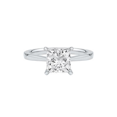 Lab Grown Diamond Solitaire Engagement Ring in Platinum (2 ct. tw.)