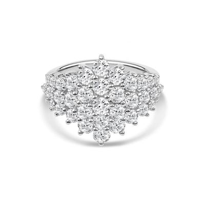 Lab Grown Diamond Ring in 14K White Gold (3 ct. tw.)