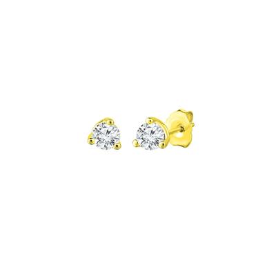 1/7 ct. tw. Diamond Stud Earrings in 14K Yellow Gold
