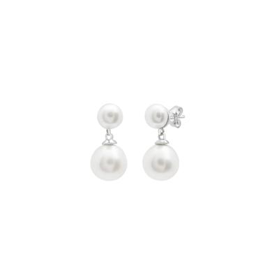 Pearl Earrings in Sterling Silver