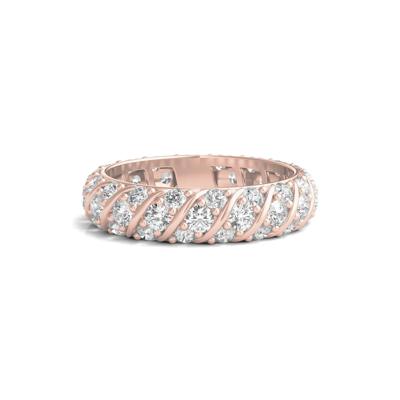 Diamond Rolling Eternity Band in 14K Rose Gold (2 1/2 ct. tw.)