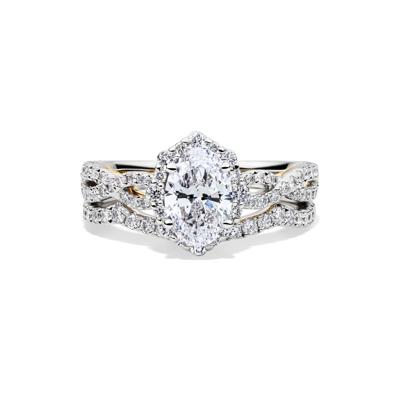Whitney Lab Grown Diamond Bridal Set in 14K White Gold (1 3/4 ct. tw.)