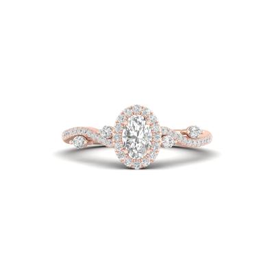 3/4 ct. tw. Diamond Engagement Ring in 14K Rose Gold
