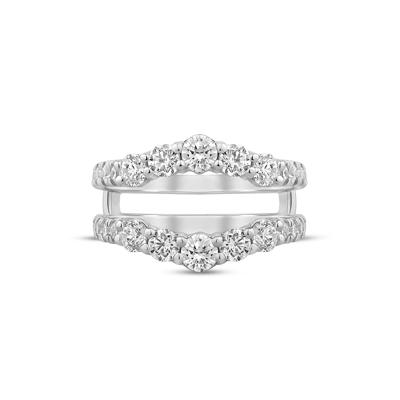 Lab Grown Diamond Ring Enhancer in 14K White Gold (2 ct. tw.)