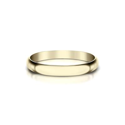 Wedding Band in 10K Yellow Gold, 2MM
