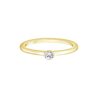 Diamond Ring in 10K Yellow Gold (1/10 ct. tw.)