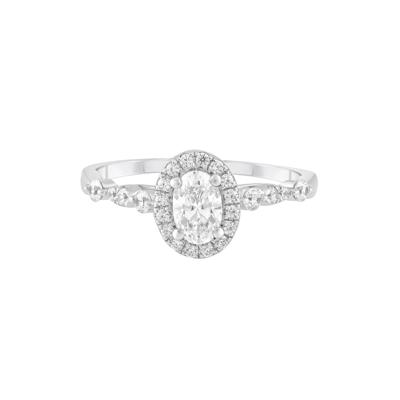 Diamond Engagement Ring in Platinum (3/4 ct. tw.)