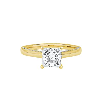 Abigail Lab Grown Diamond Engagement Ring in 14K Yellow Gold (2 ct. tw.)