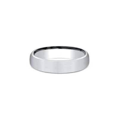Wedding Band in 14K White Gold, 4.5MM