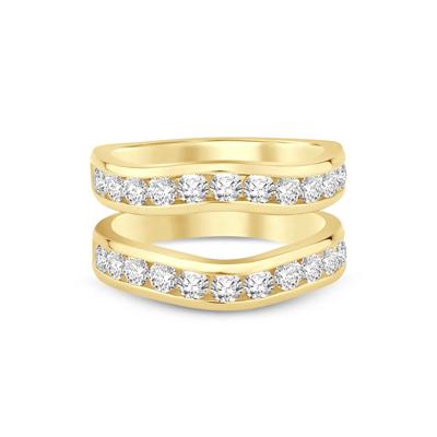 Lab Grown Diamond Contour Insert in 14K Yellow Gold (1 1/2 ct. tw.)