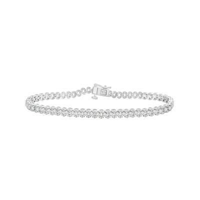 Diamond Panther Bracelet in 10K White Gold (2 ct. tw.)