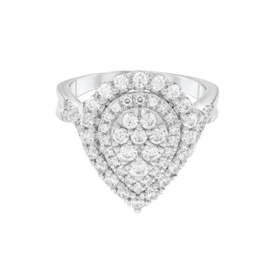 Diamond Engagement Ring in 10K White Gold (1 ct. tw.)