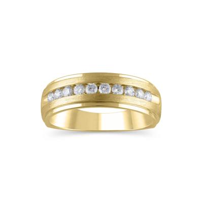 Men's Diamond Band in 14K Yellow Gold (1/2 ct. tw.)