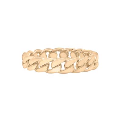 Curb Link Ring in Vermeil