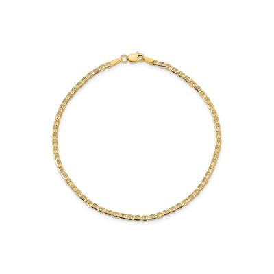 Anchor Anklet Bracelet in 14K Yellow Gold