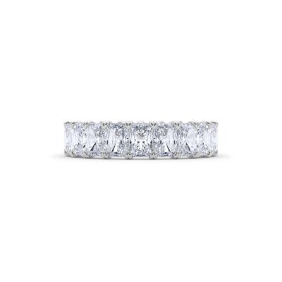 Lab Grown Diamond Radiant-Cut Eternity Band in Platinum (5 ct. tw.)