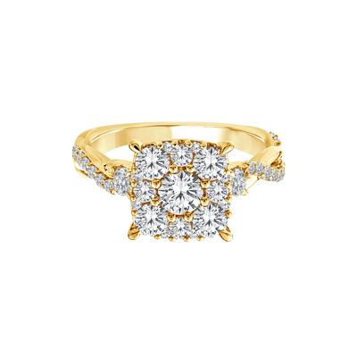Diamond Composite Engagement Ring in 10K Yellow Gold (1 1/4 ct. tw.)