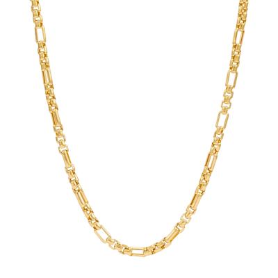 Figaro Chain in 14K Yellow Gold, 22"