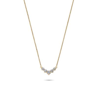 1 ct. tw. Diamond Necklace in 14K Yellow Gold
