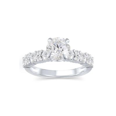 3/4 ct. tw. Semi-Mount Engagement Ring in Platinum (Setting Only)