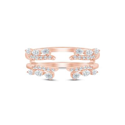 Lab Grown Diamond Insert in 14K Rose Gold (1/2 ct. tw.)