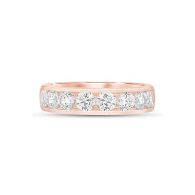 Lab Grown Diamond Channel-Set Band in 14K Rose Gold (2 ct. tw.)