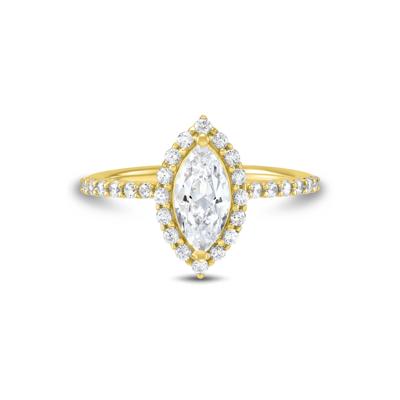 Lab Grown Diamond Engagement Ring in 14K Yellow Gold (1 3/4 ct. tw.)