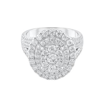 Diamond Composite Engagement Ring in 10K White Gold (2 ct. tw.)
