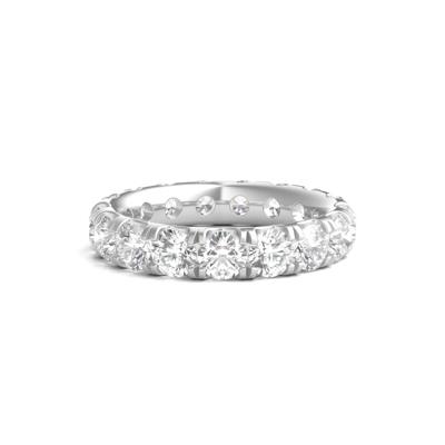Lab Grown Round Diamond Eternity Band in Platinum (4 ct. tw.)