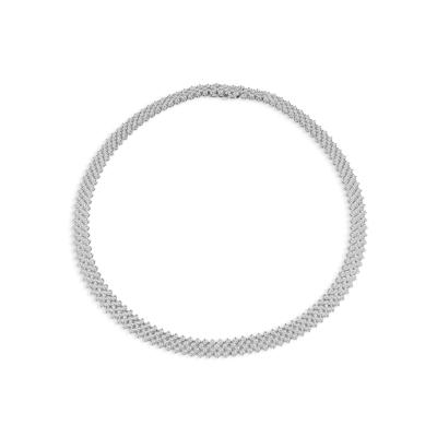 Lab Grown Diamond Necklace in 14K White Gold (20 ct. tw.)