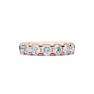 Lab Grown Diamond Seven-Stone Anniversary Band in 14K Rose Gold (2 ct. tw.)