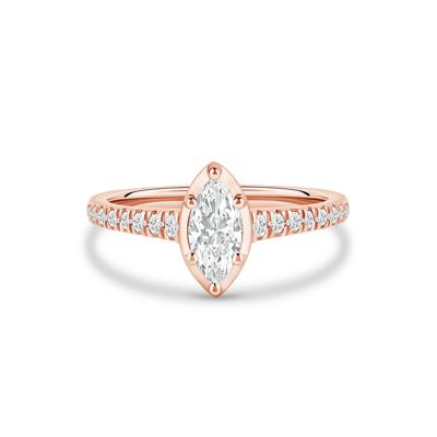 Marquise-Cut Diamond Engagement Ring in 14K Rose Gold (3/4 ct. tw.)