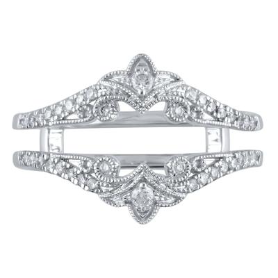 1/4 ct. tw. Diamond Ring Enhancer in 10K White Gold